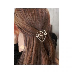 Gold Diamond Hair Clip