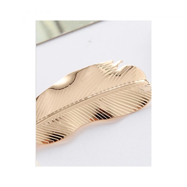 Golden Leaf Hair Clip